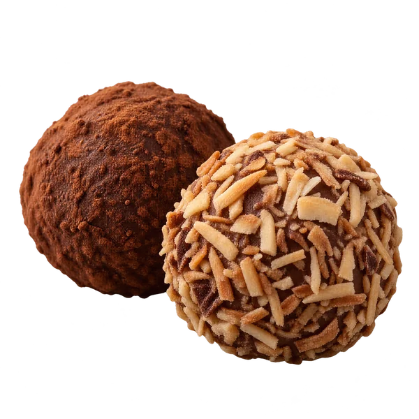 Twee truffels van het Atelier